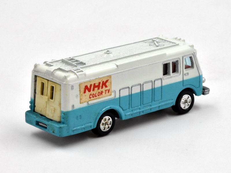 トミカ 福岡放送 NHK TV 中継車 黒箱 日本製 箱付き 特注 FBS-TV トミカNO.75 NHK TV中継車 FBS 福岡放送 黒箱 日本製 トミカNO
