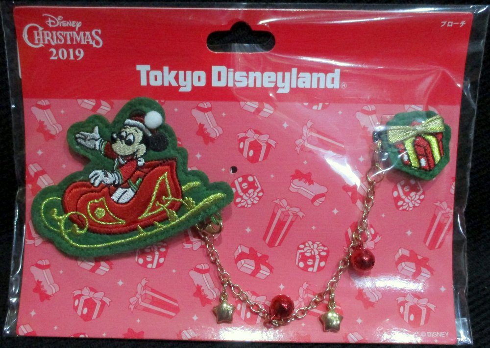 東京ディズニーランド ディズニー クリスマス ミッキーサンタワッペンブローチ Tdl19 まんだらけ Mandarake