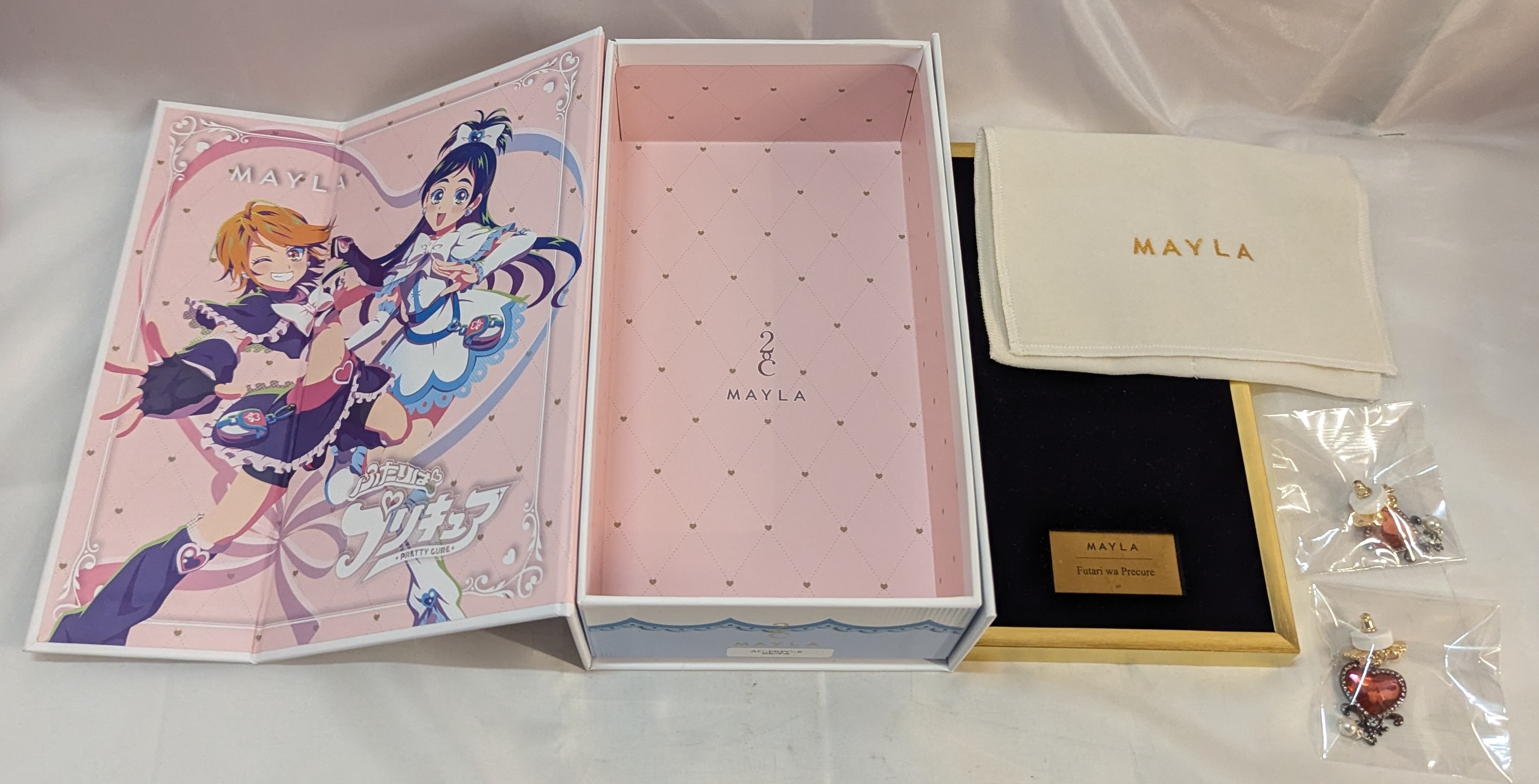 MAYLA ふたりはプリキュア×MAYLA I conique Ear Objet キュアブラック ピアス
