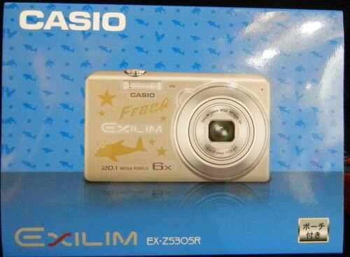 CASIO/ムービック EX-ZS30SR Free!×EXILIM コラボデジタルカメラ