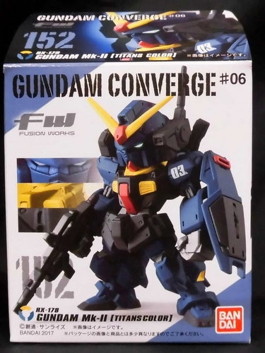 バンダイ Fw Gundam Converge 06 ガンダムmk Ii ティターンズカラー 01 まんだらけ Mandarake