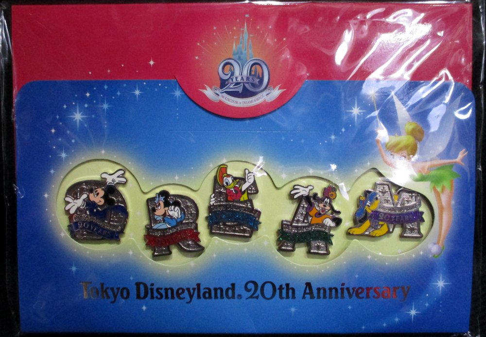 東京ディズニーリゾート ディズニー 周年記念ピンズセットdream まんだらけ Mandarake