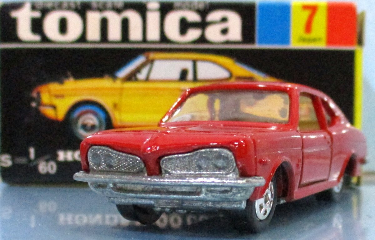 TOMY black box Tomica Honda 1300 Coupe 9 red 7-1-7 | Mandarake