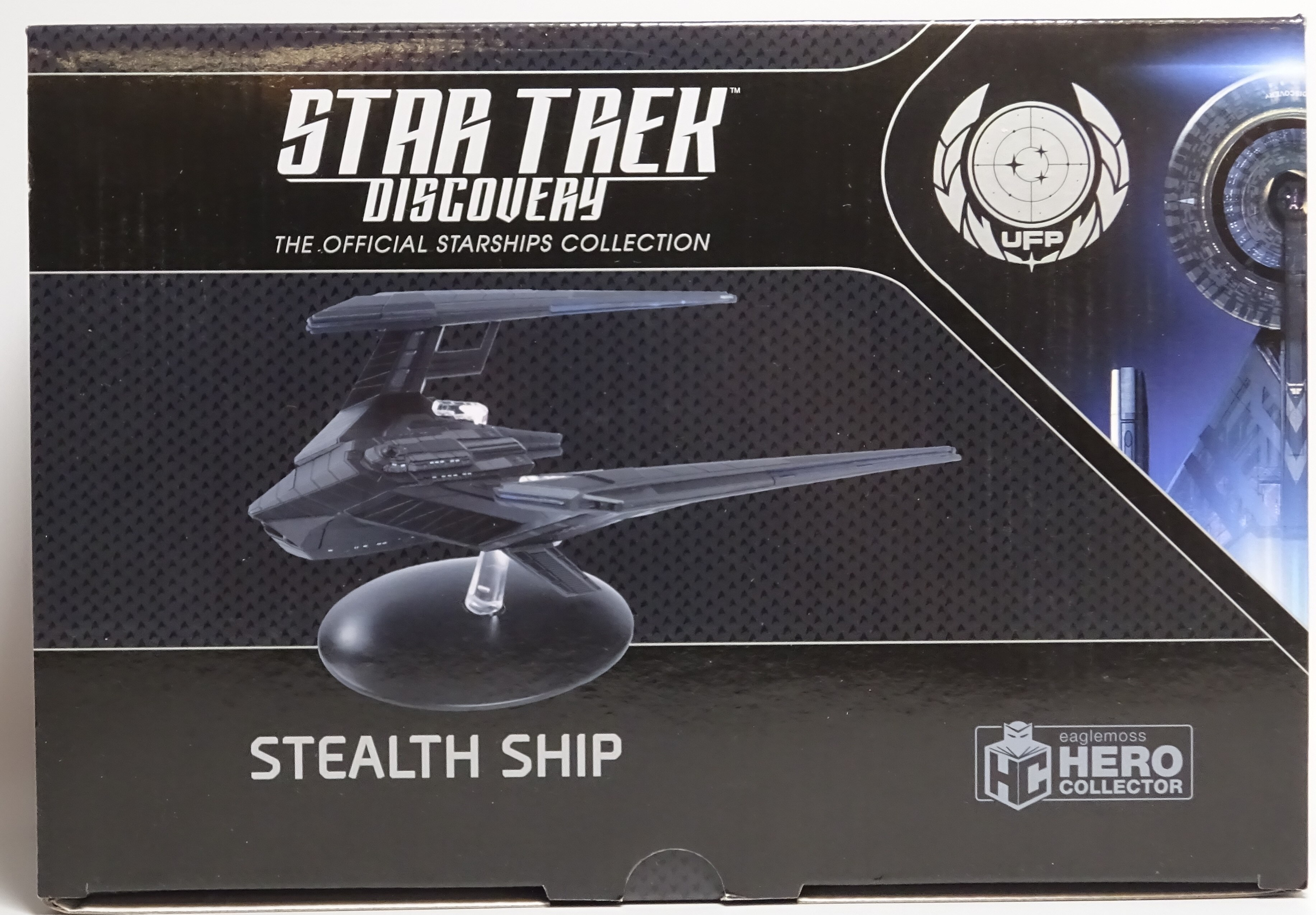 EAGLEMOSS HERO COLLECTOR THE OFFICIAL STARSHIPS COLLECTION STEALTH SHIP ...