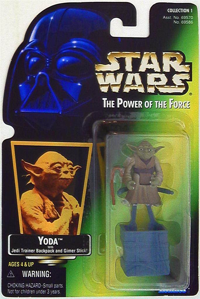 hasbrokennerstarwars35inchesactionfiguregreencardholoyoda