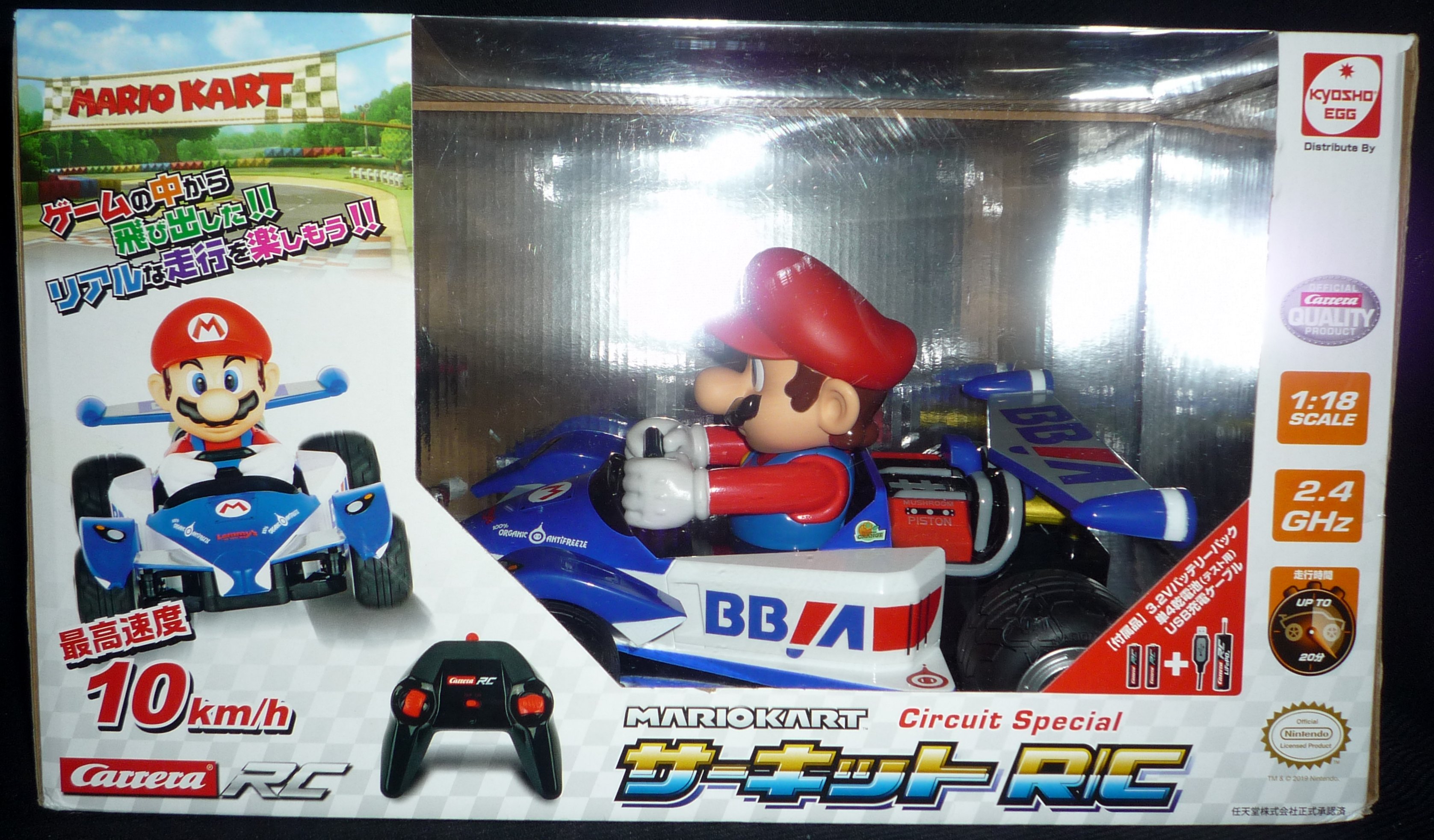 Mario Kart Carrera RC Circuit Special Mario 1/18 Scale R/C Car