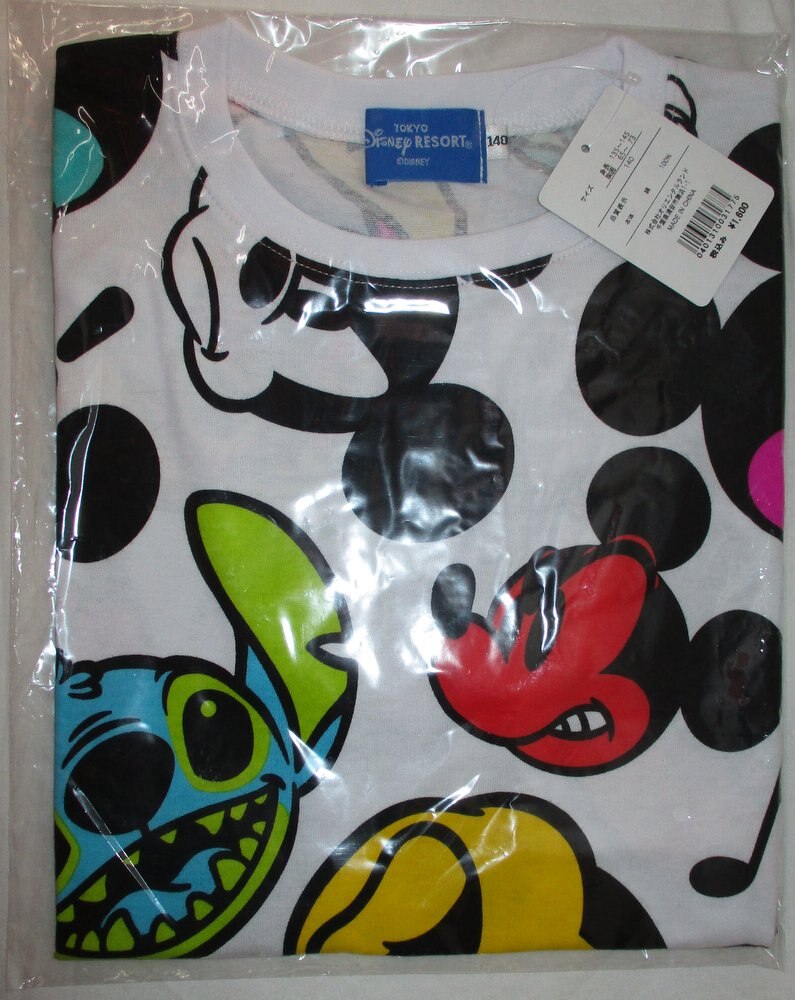 東京ディズニーリゾート Tシャツ ミッキー スティッチ 140 まんだらけ Mandarake