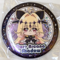 フルタ 名探偵プリキュア! BIGホログラム缶バッジキャンデー 8.キュアアルカナ・シャドウ(デフォルメ)