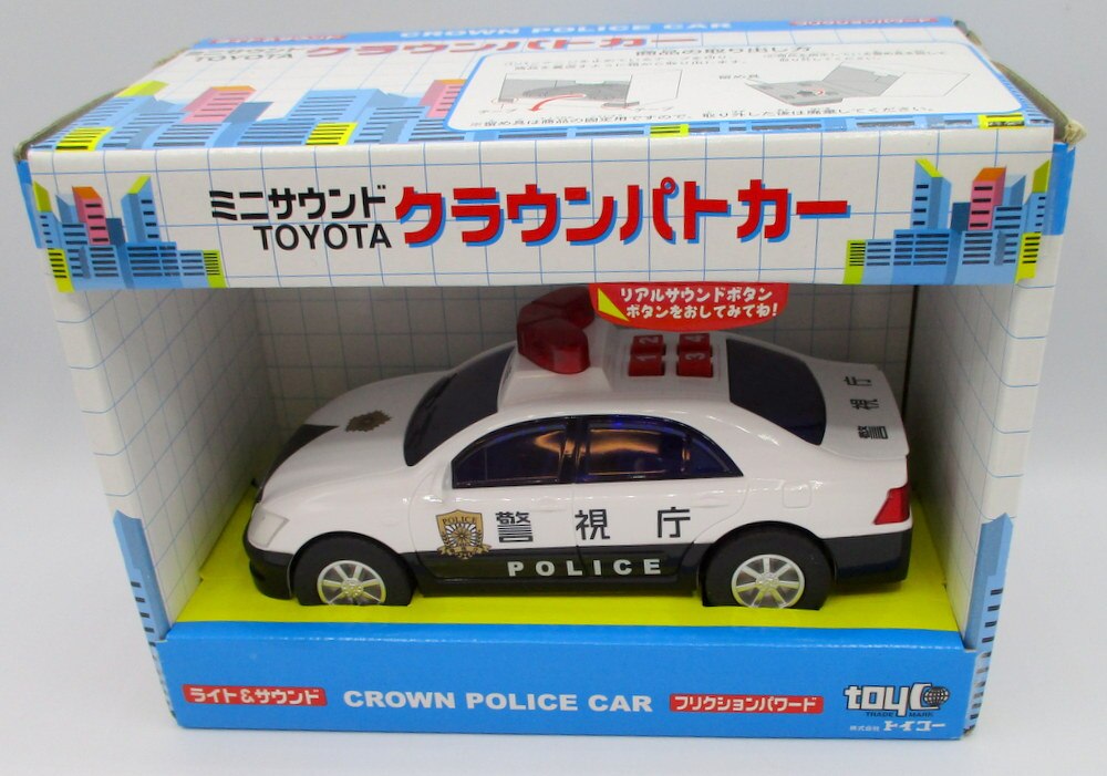 トイコー ミニサウンド TOYOTA クラウンパトカー | まんだらけ Mandarake