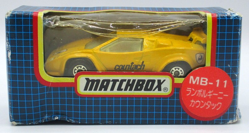 Matchbox MB SERIES 75 Lamborghini Countach Yellow MB11 | Mandarake Online  Shop