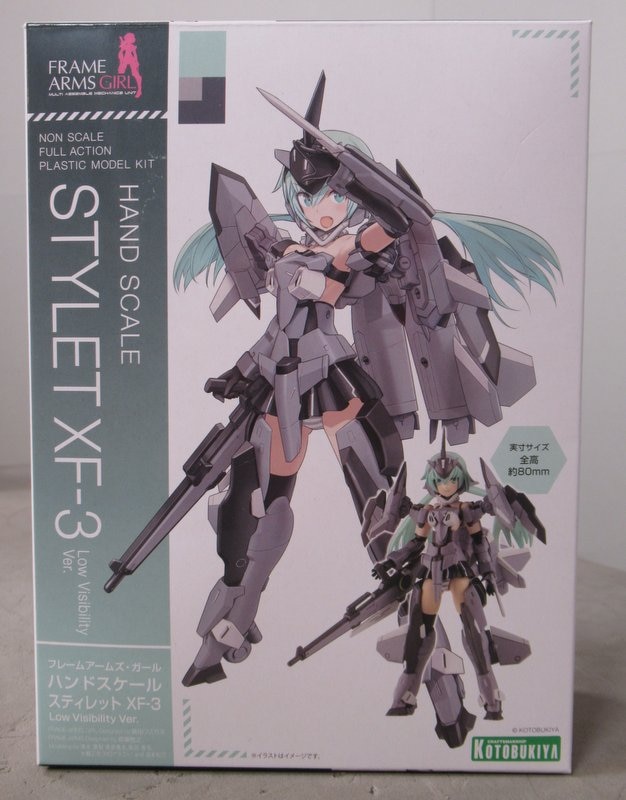 コトブキヤ フレームアームズ ガール ハンドスケール スティレット Xf 3 Low Visibility Ver 特典付き まんだらけ Mandarake