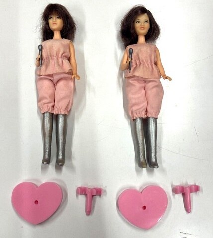 アサヒ玩具 ピンクレディーおしゃれ人形 約15cm 透明人間