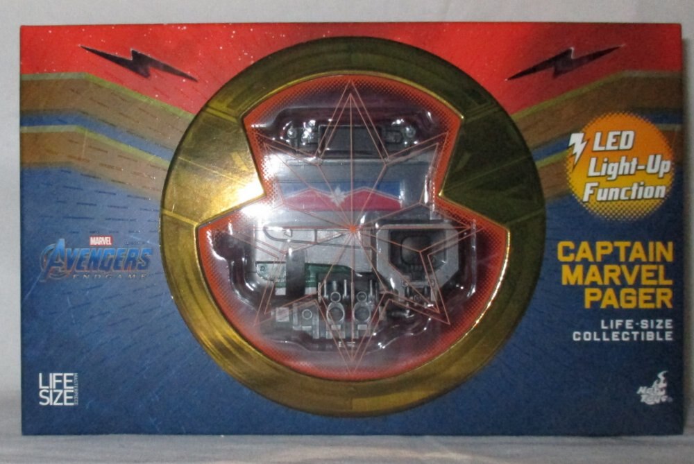 captain marvel pager hot toys