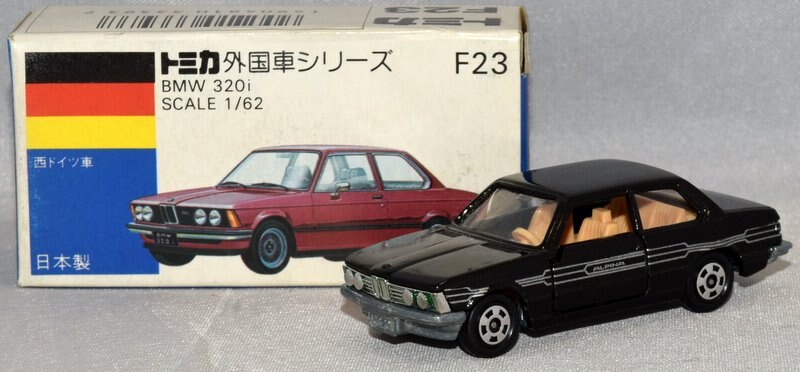 ☆希少 特注トミカ 小田急特注 tomica 日本製 当時品 F23 BMW 320i