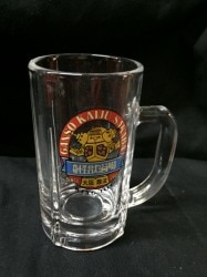 A beer mug/Ultraman 