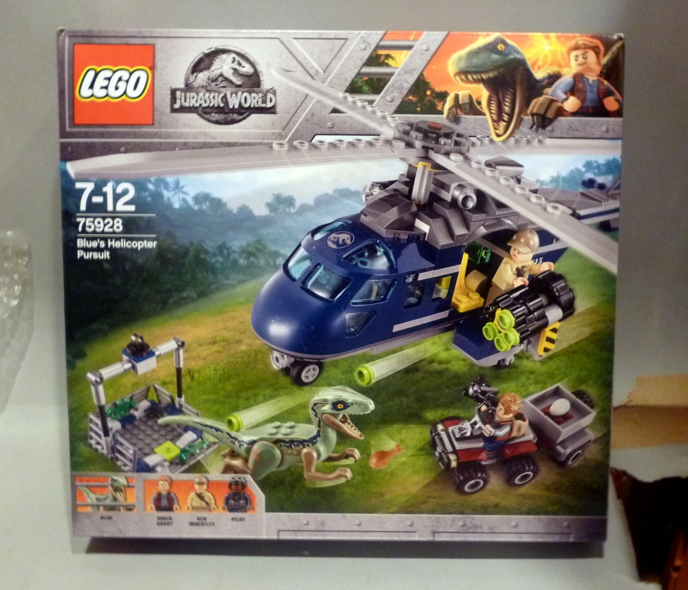 LEGO LEGO/ ジュラシックワールド JURASSICWORLD ブルーのヘリコプター ...