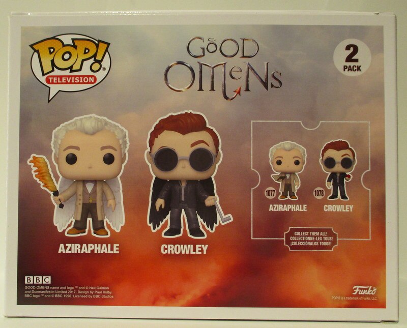 Funko Pop! Vinyl: Aziraphel & Crowley - 2 Pack for sale online