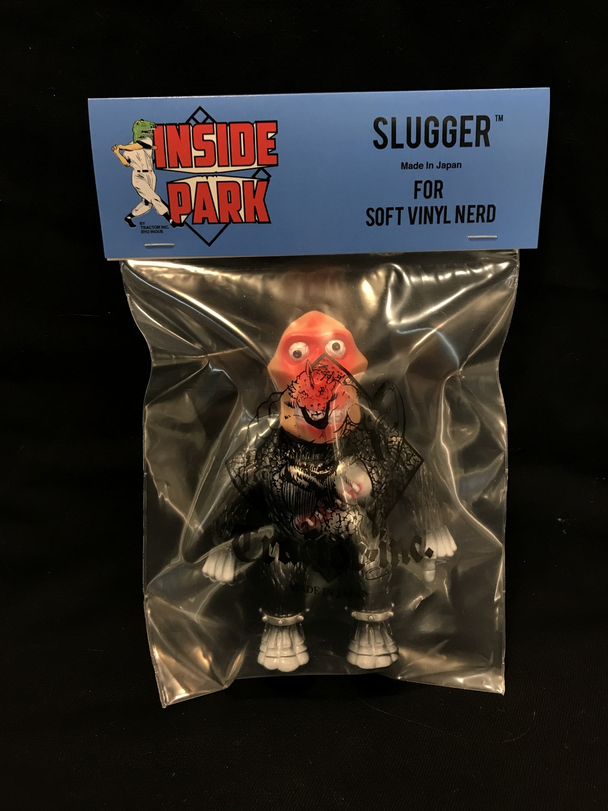 特撮 TRACTOR INC. INSIDE PARK SLUGGER TRACTOR INC. INSIDE PARK SLUGGER ソフビ
