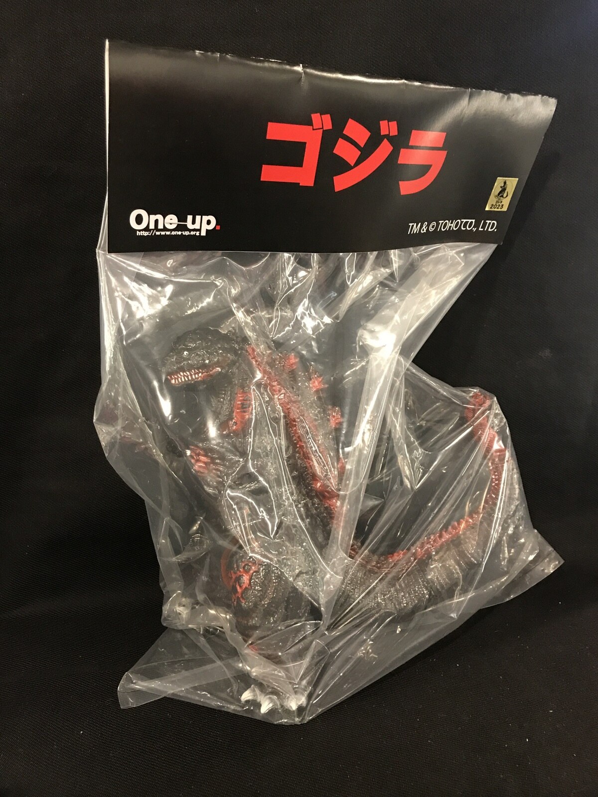 One up ゴジラ2016 第4形態 クリアブラック成型 WF2023冬 | まんだらけ