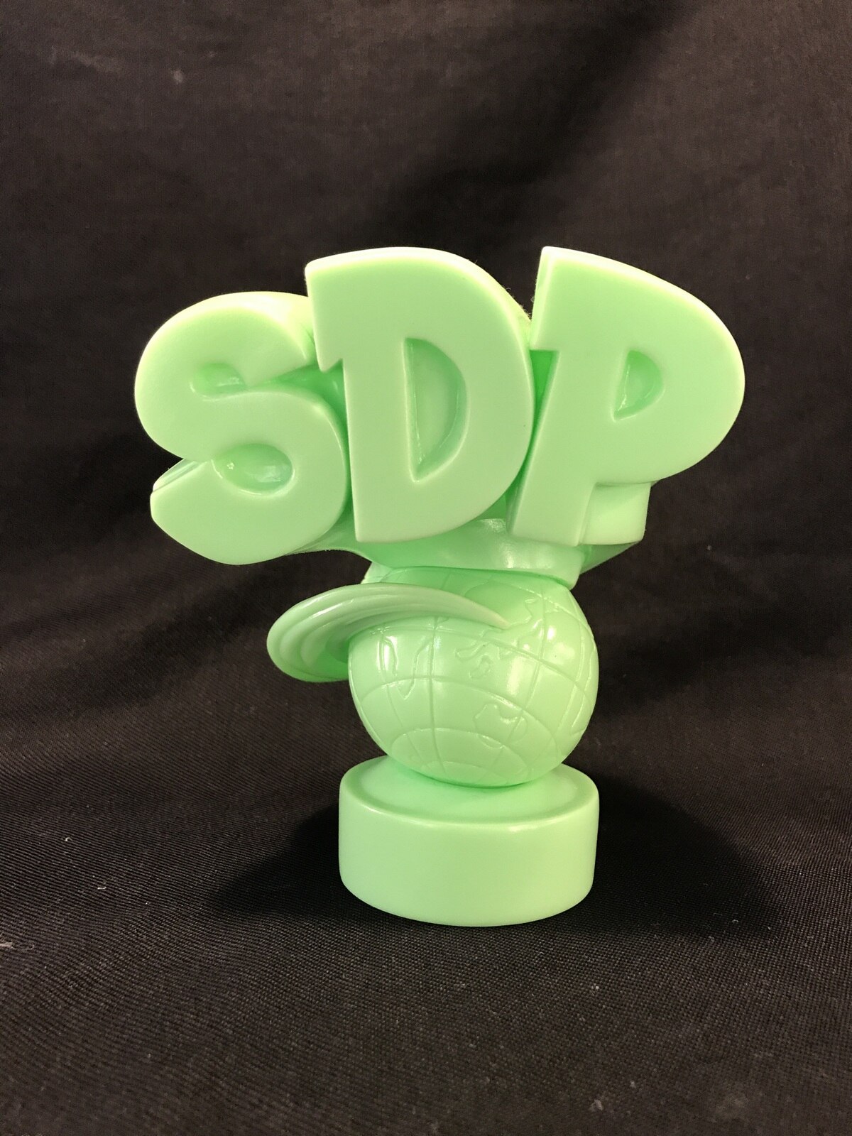 メロディフェア TOYFUL スチャダラパー 3Dロゴマーク 黄緑成型