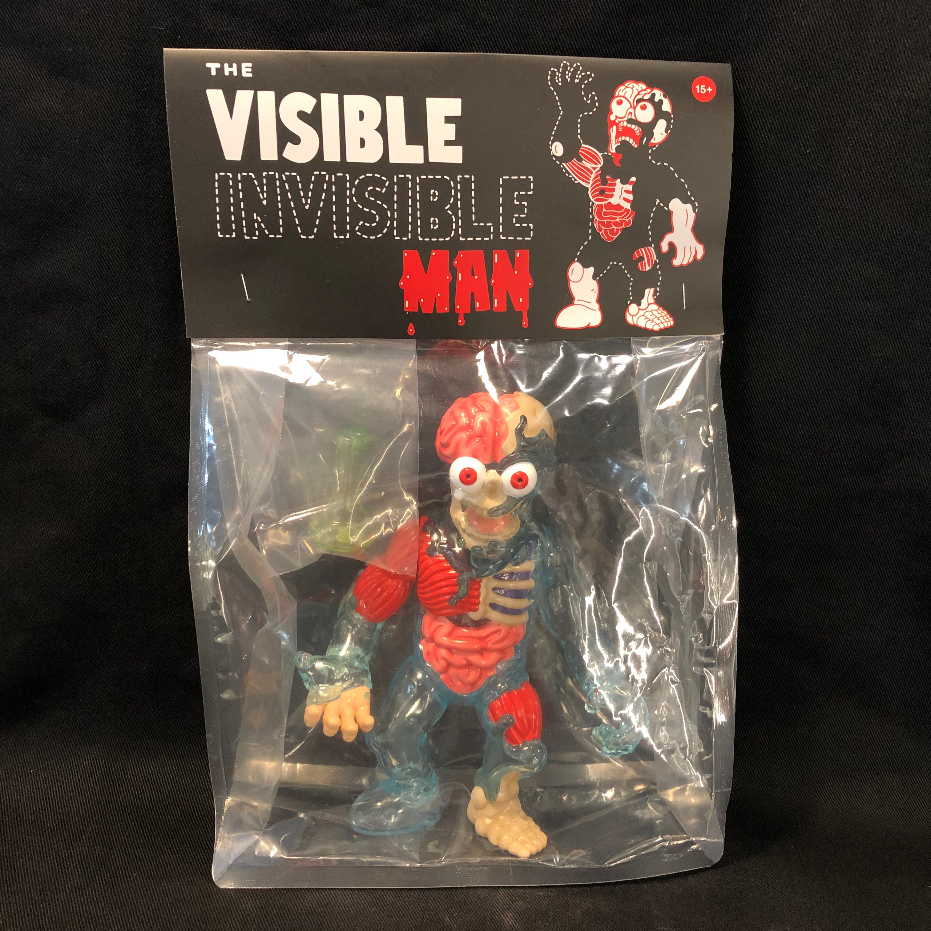 UNBOX INDUSTRIES LITTLE HORRORS THE VISIBLE INVISIBLE MAN クリア