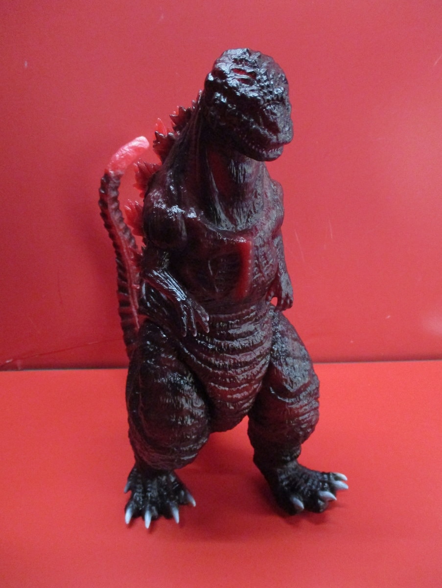 メディコム・トイ GODZILLA VINYL WARS マーミット ゴジラ2016(第4形態)D-CON2019/クリアレッド成型/黒塗装 |  ありある | まんだらけ MANDARAKE