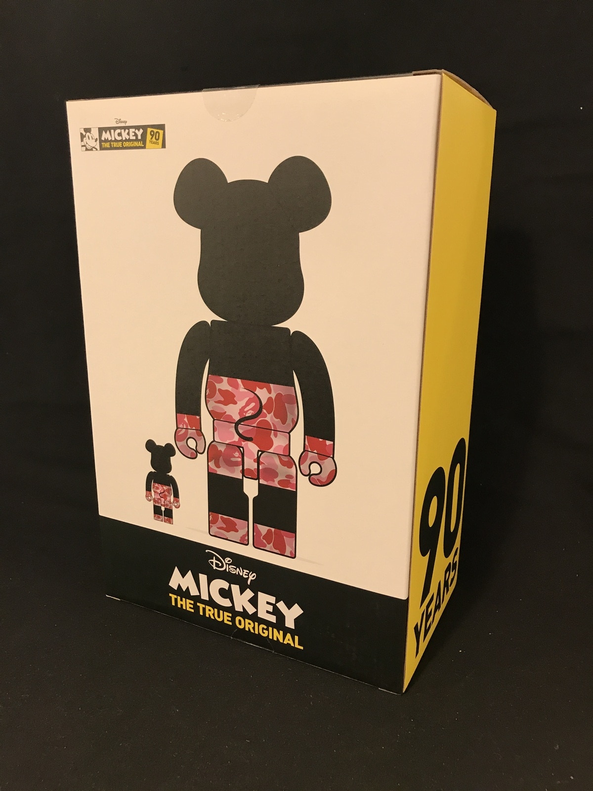 MediCom Toy BE @ RBRICK 400% A BATHING APE BAPE (R) MICKEY MOUSE