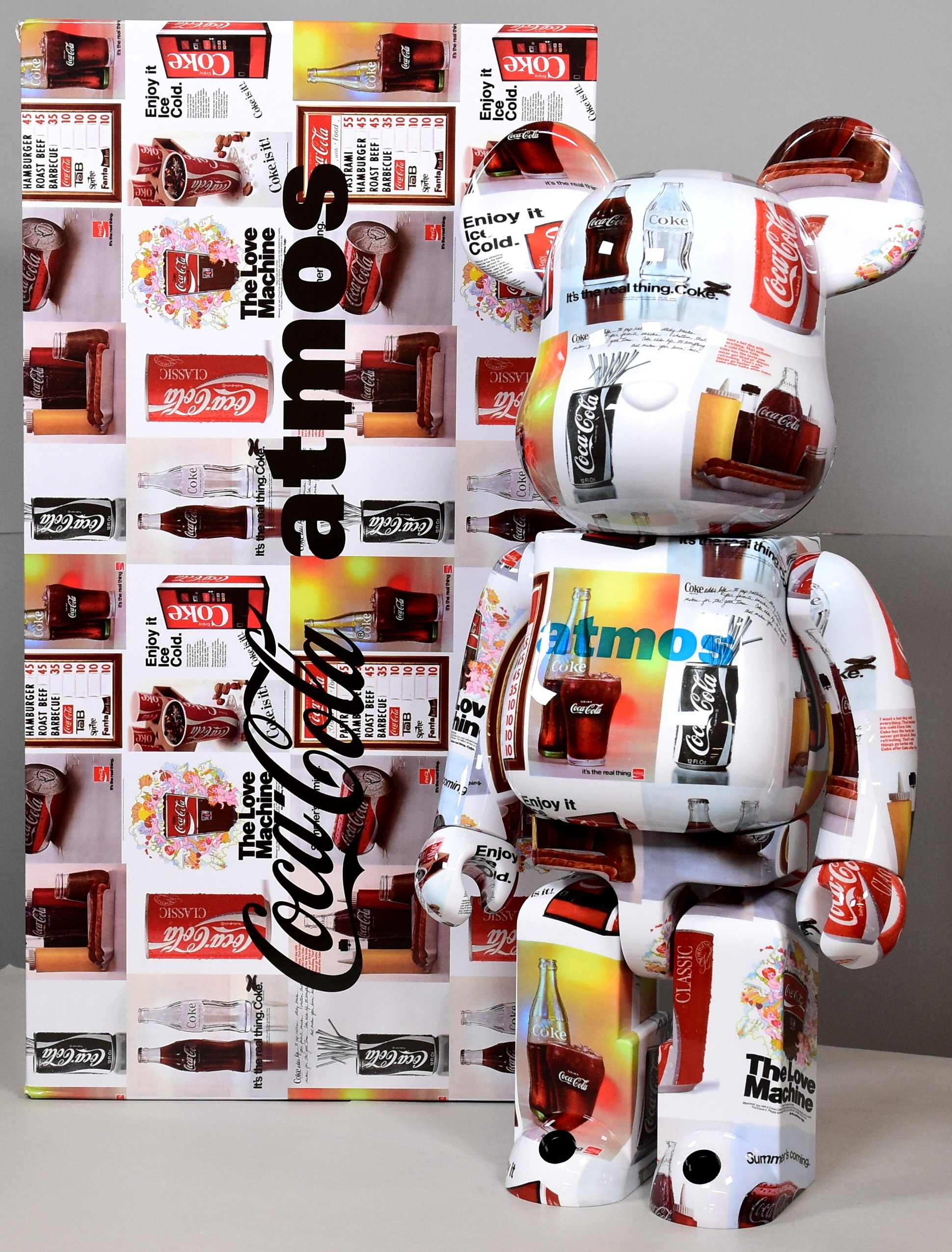 MEDICOMTOY BE@RBRICK Coca-Cola atmos TYPE-5 1000% | Mandarake