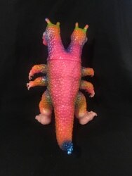 シカルナ・工房 中岡俊哉世界の怪獣シリーズ ダギゴン ピンク