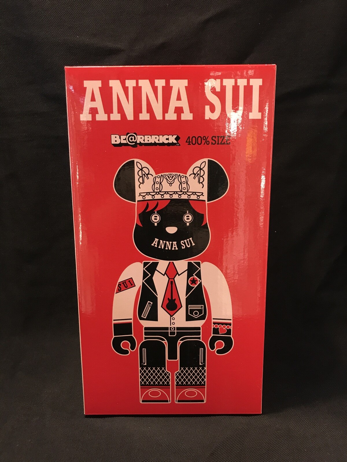 BE@RBRICK ANNA SUI RED&BEIGE 1000%