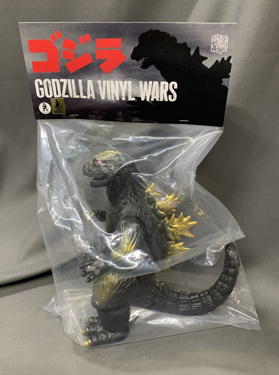 MEDICOM TOY GODZILLA VINYL WARS マーミット ゴジラ1962(ブラック