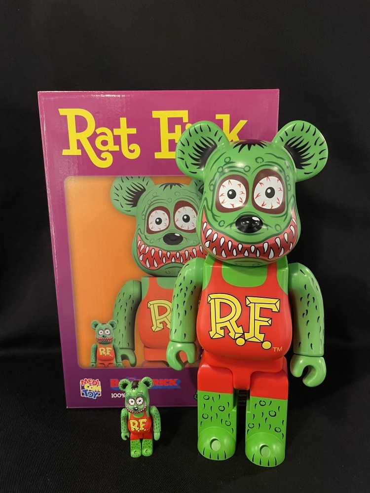 MediCom Toy BE@RBRICK BE@RBRICK RAT FINK(TM) 100% and 400% | あり