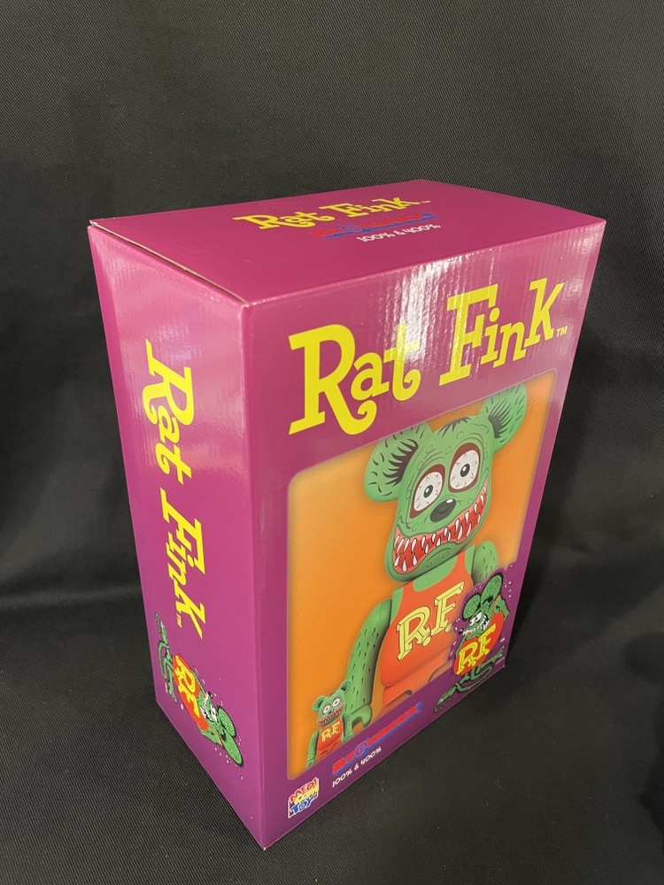 MediCom Toy BE@RBRICK BE@RBRICK RAT FINK(TM) 100% and 400% | あり