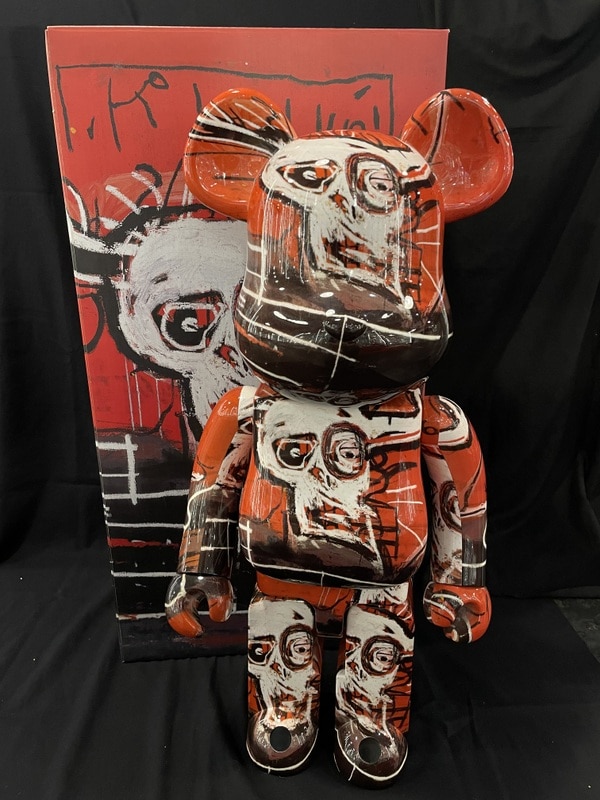 送料無料 BE@RBRICK 1000% JEAN MICHEL BASQUIAT #6 MEDICOMTOY 