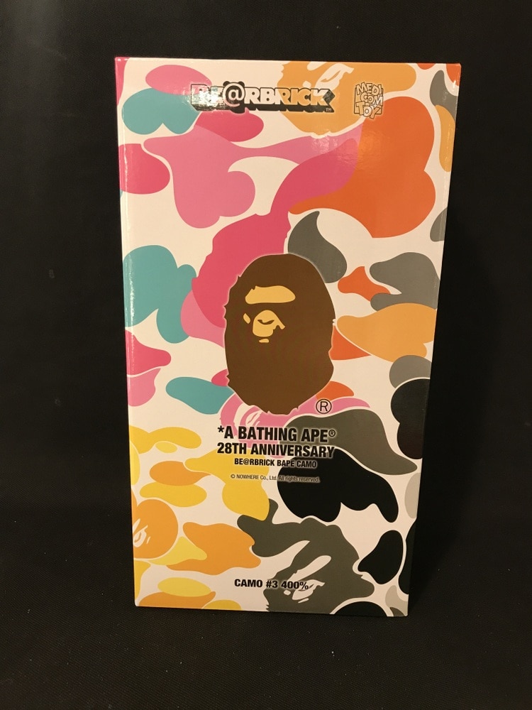 MEDICOM TOY BE@RBRICK A BATHING APE(R) BE@RBRICK APE(R) CAMO 28TH ...