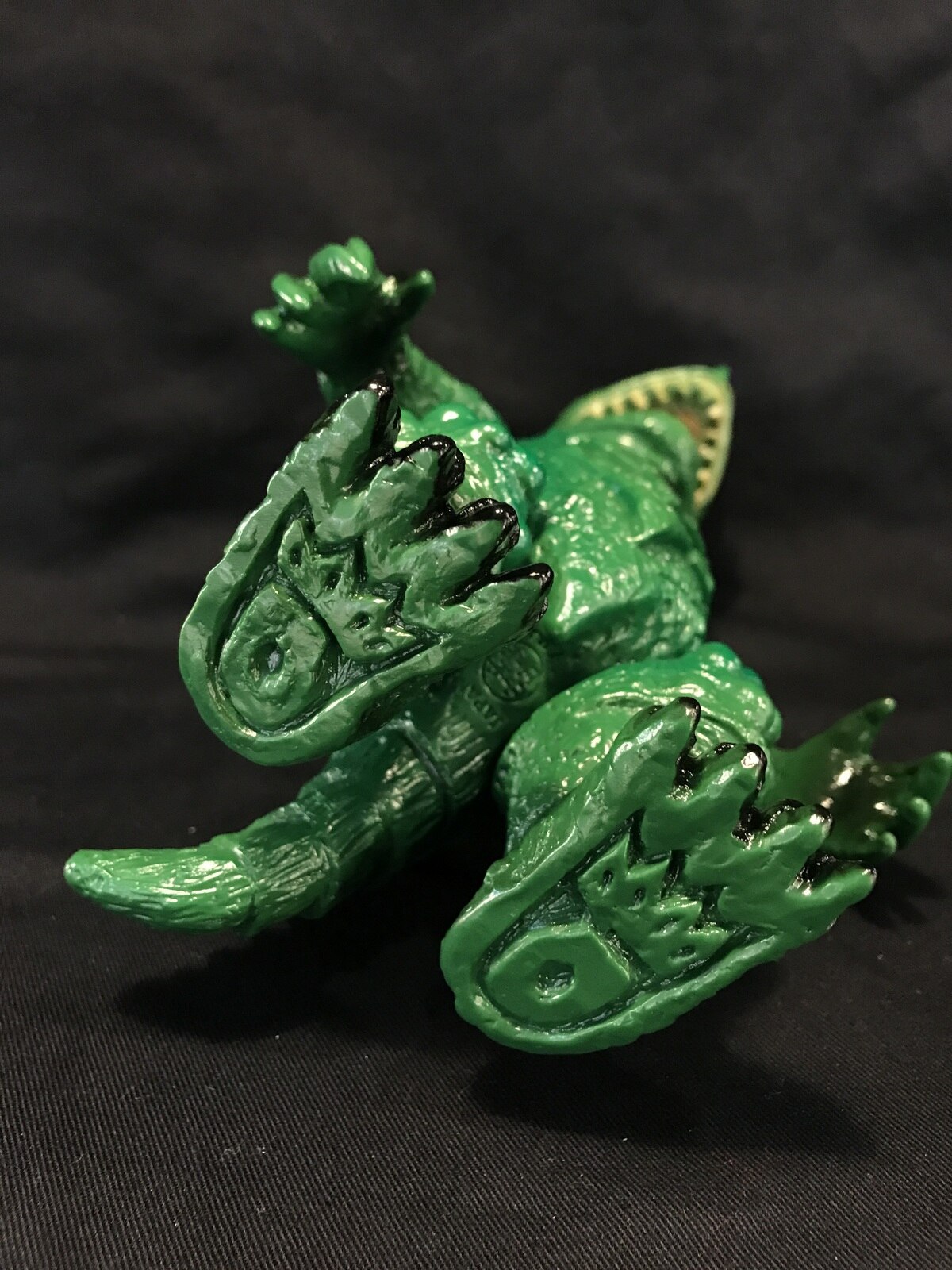 ピーポーピーポー キョウアクザウルス 宇宙怪獣ゾロン 緑成型 Pz-O1-