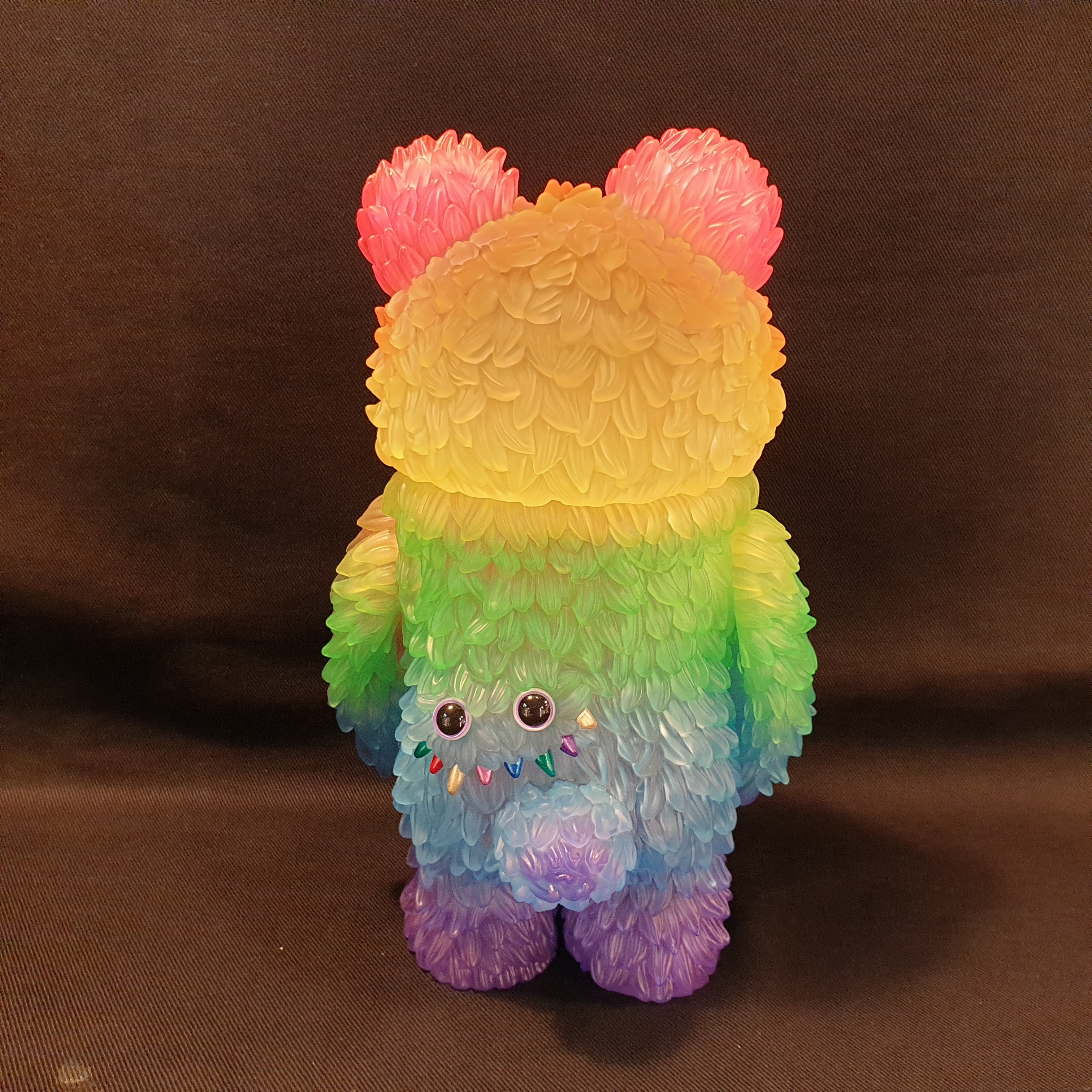 INSTINCTOY JASON FREENY ANATOMICAL MUCKEY RAINBOW CLEAR GID