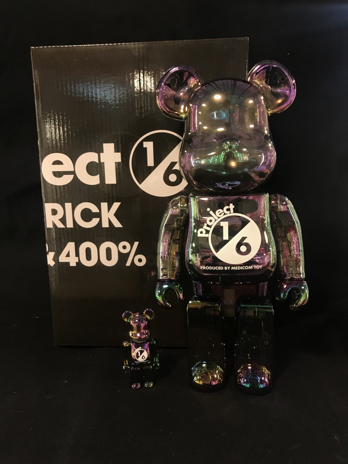 BE@RBRICK ChoroQ 1/6 スモーキーブラッククリア