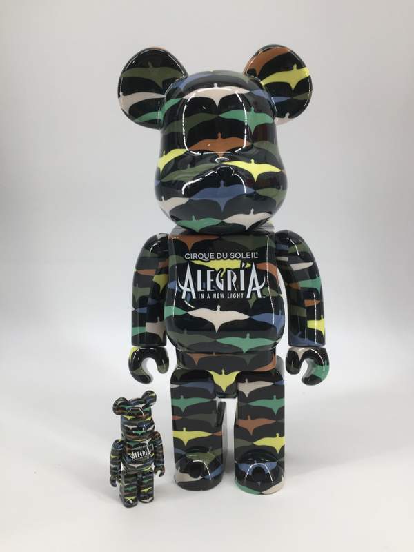 MEDICOMTOY Be@rbrick (Bearbrick) ALEGRIA -IN A NEW LIGHT- 1 0 0