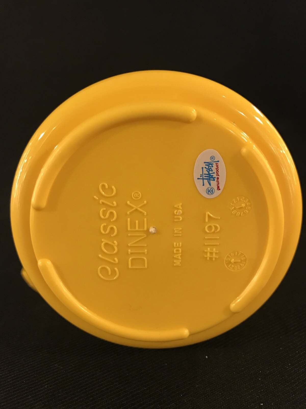 STUSSY / DINEX Mug Cup Yellow | Mandarake Online Shop