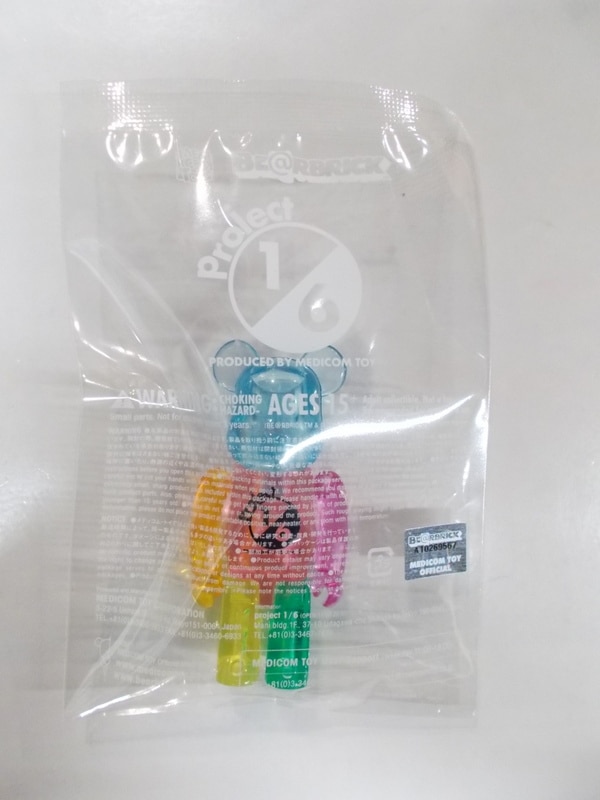 MediCom Toy Be@rbrick (Bearbrick) Be@rbrick (Bearbrick) MIX CLEAR