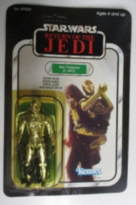 (65バック) ACTION FIGURES C-3PO / WITH REMOVEABLE LIMBS 3.5インチ