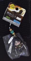 Attack on Titan bead strap with earphone jack