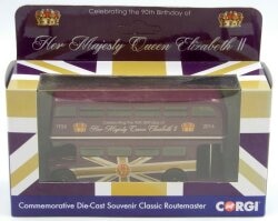 CORGI Classic Routemaster The 90th Birthday of Queen Elizabeth CC82326