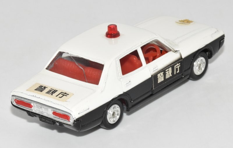 トミー トミカ/黒箱日本製 ニュー クラウン パトロールカー 1E