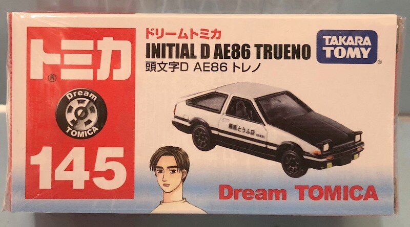 タカラトミー ドリームトミカ 頭文字d Ae86 トレノ 145 まんだらけ Mandarake