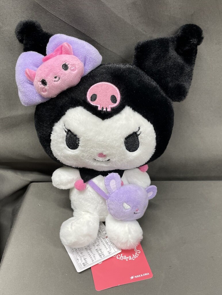 NAKAJIMA Sanrio Plush Doll Friend Coordination Kuromi S