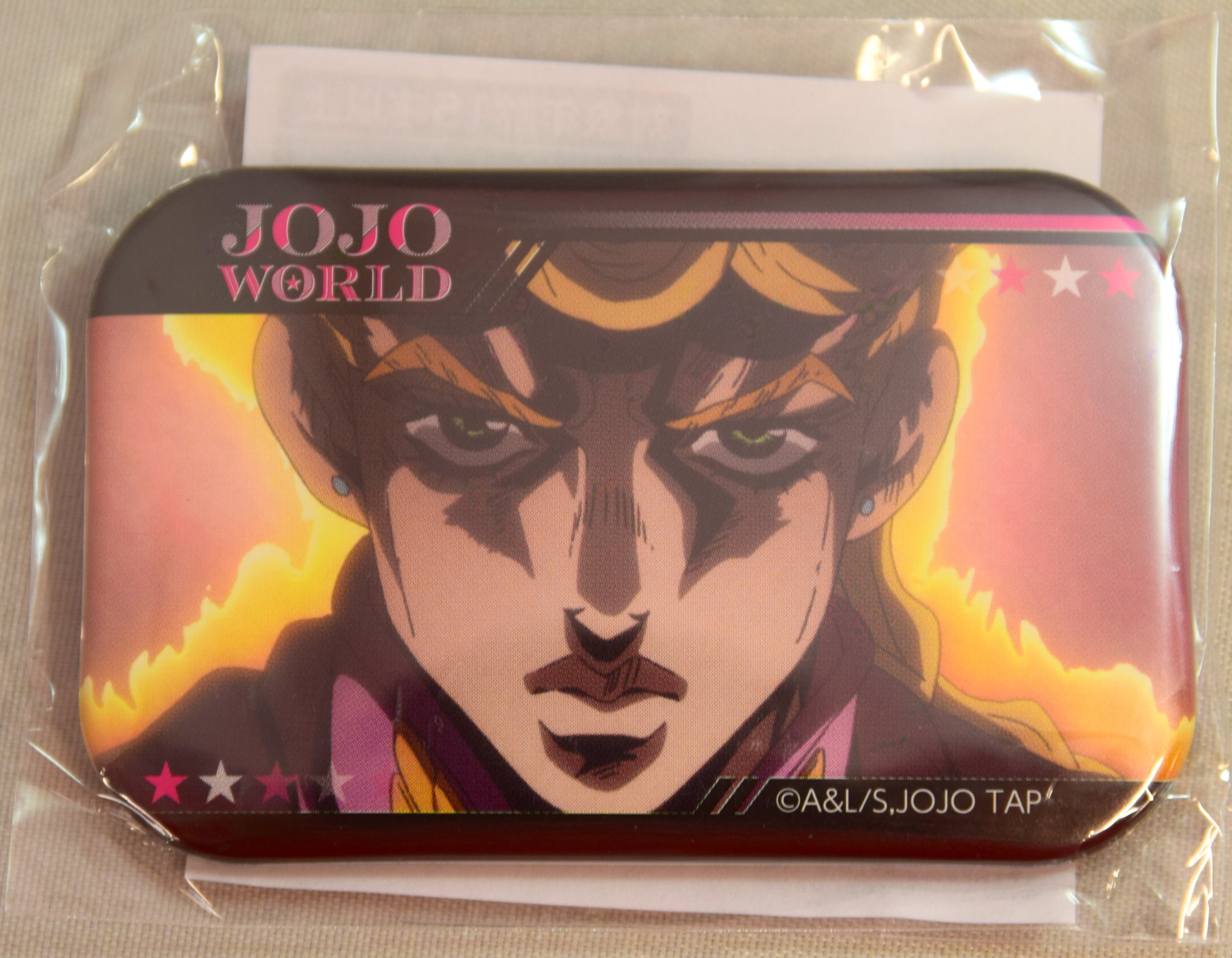 バンダイナムコアミューズメント Jojo World カド丸缶バッジ Web限定ミニゲーム カド丸缶バッジ賞 黄金の風a ジョルノ ジョバーナ まんだらけ Mandarake バンダイナムコアミューズメント Jojo World カド丸缶バッジ Web限定ミニゲーム カド丸缶バッジ賞 黄金の風a ジョルノ ジョバーナ まんだらけ Mandarake