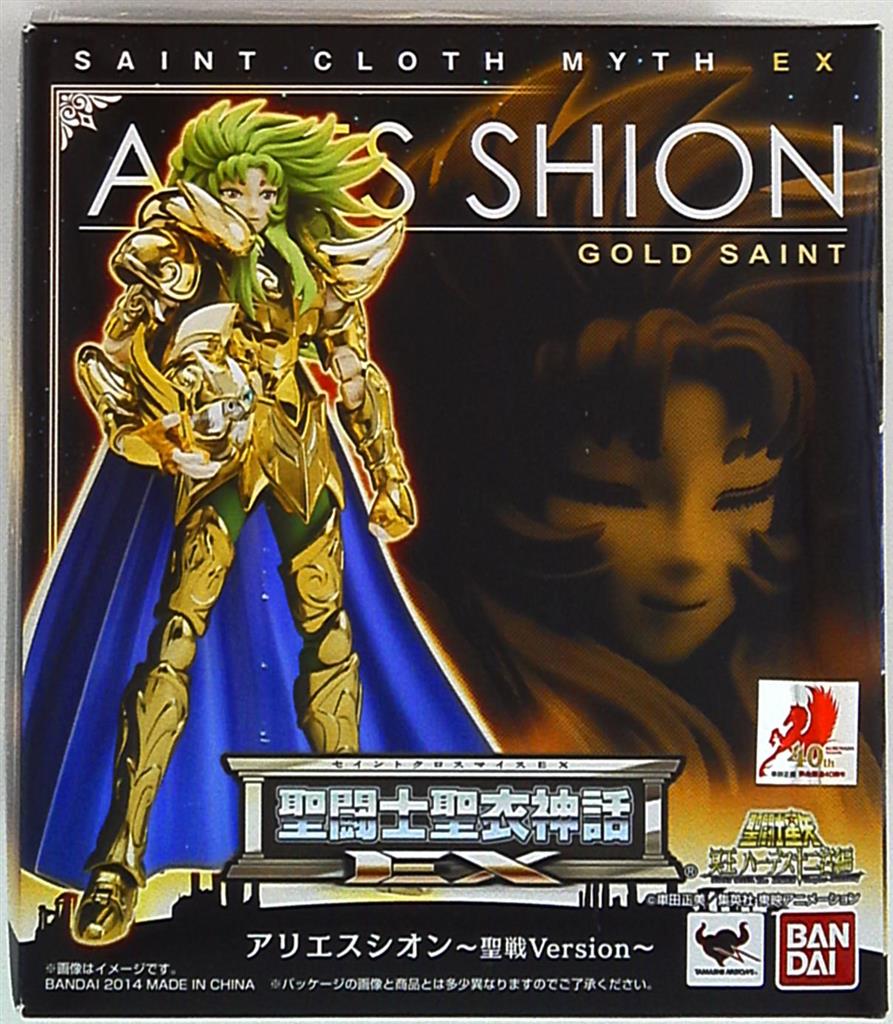 mandarake | bandai - saint seiya myth cloth ex aries shion holy