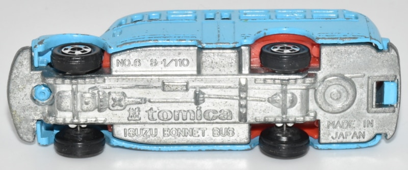 トミー トミカ/日本製 たのしいバスセットばらし いすゞ ボンネット 